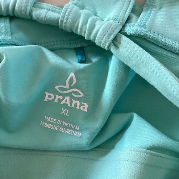 prAna Succulent Green Synergy Cantonese Dress Sz XL - Picture 10 of 12